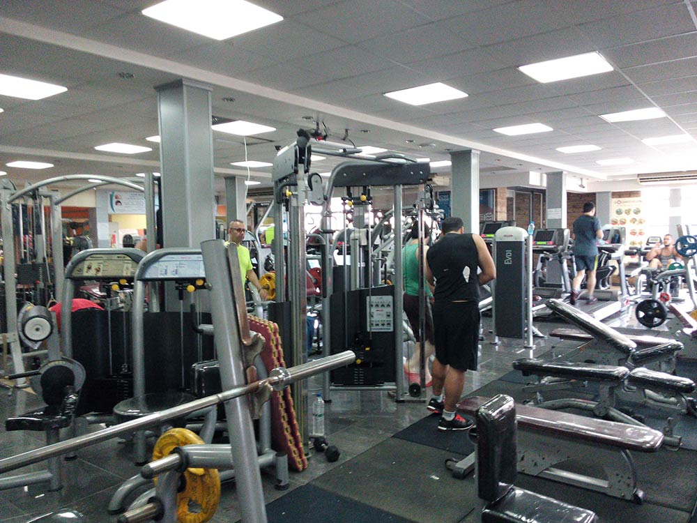 باشگاه بدنسازی مرکز خرید گلسار رشت